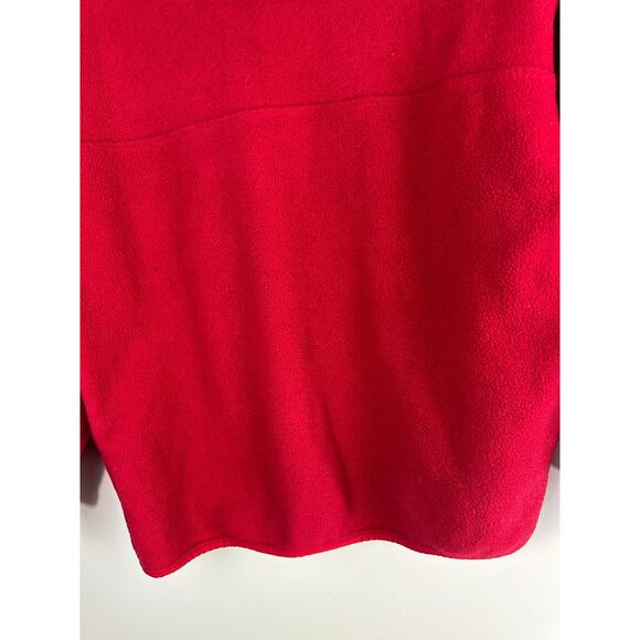 Vintage Y2k Patagonia Classic Synchilla Snap-T Fleece Pullover Red Men's Medium - Picture 11 of 16